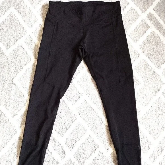 C9 by Champion, Pants & Jumpsuits, C9 Champion Womens Xl Black Mesh Ankle  Leggings